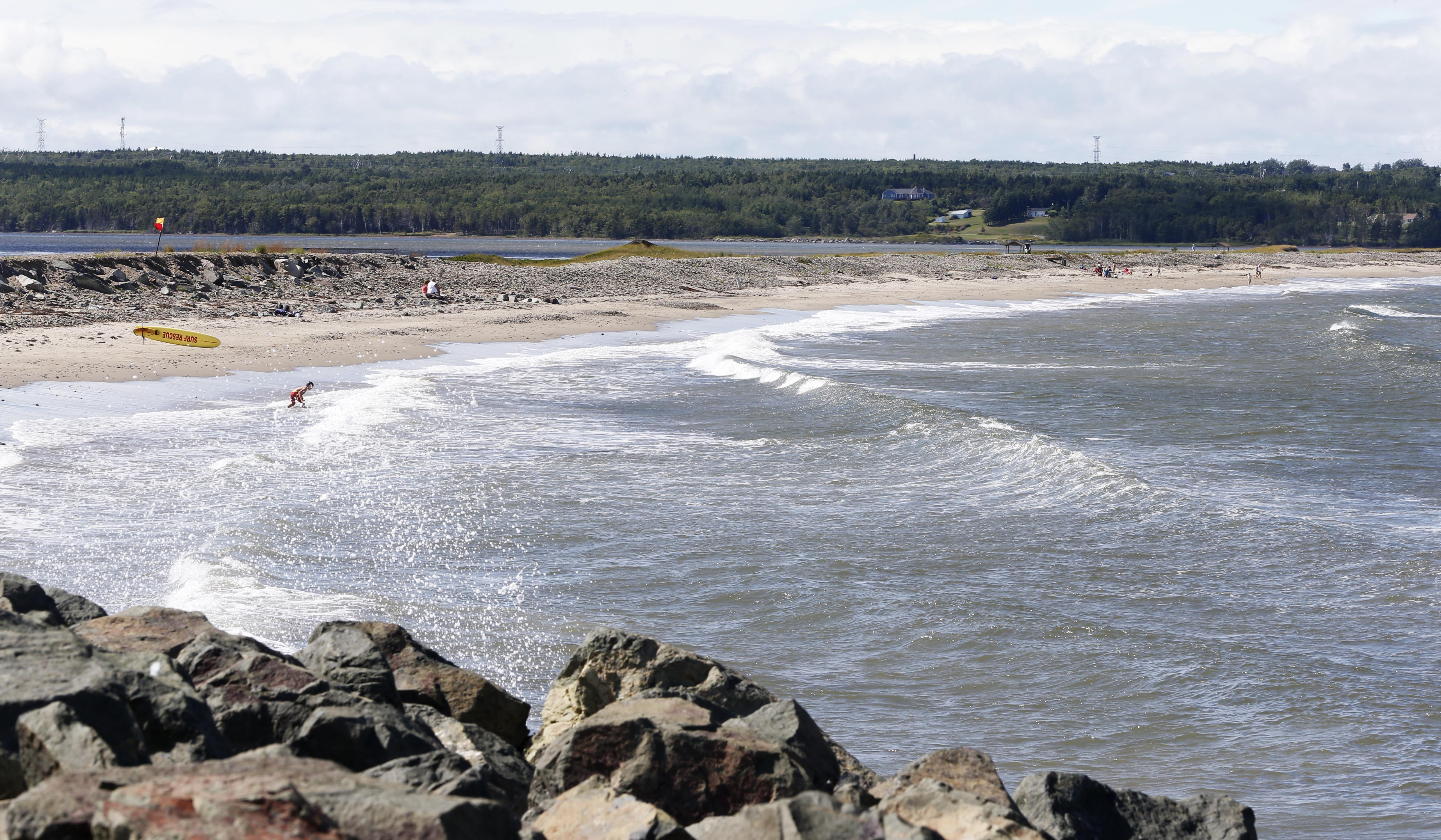 shoreline at Dominion Beach