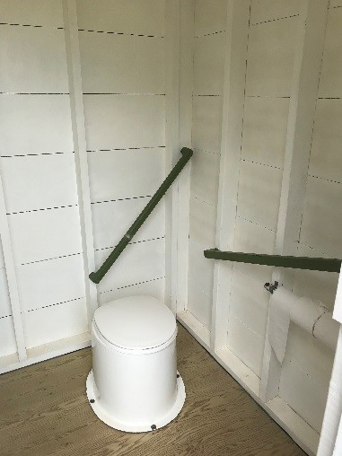 interior vault toilet