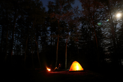Campsite at Ellenwood Lake