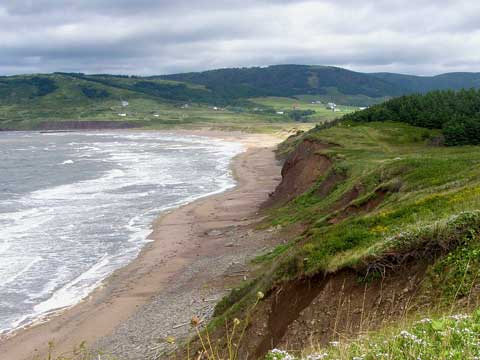 shoreline at Mabou