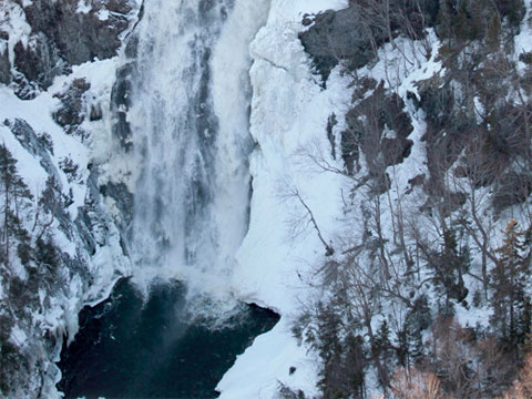 waterfall at North River