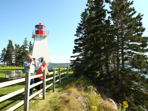 lighthouse at Battery Park